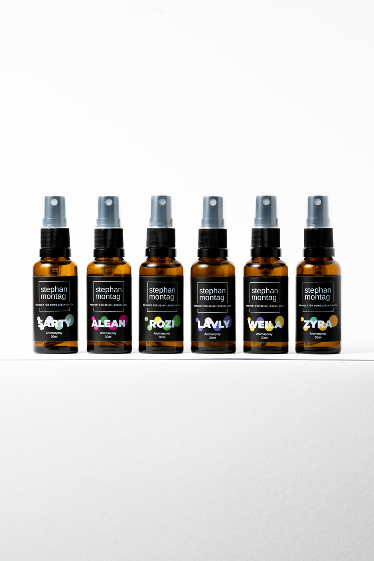 6 Kompositionen von Aromasprays